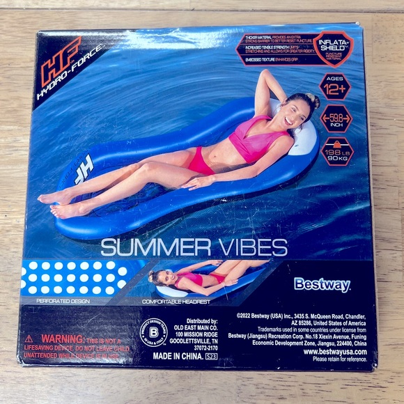 Pool Lounge Chair- Inflatable - Picture 2 of 4